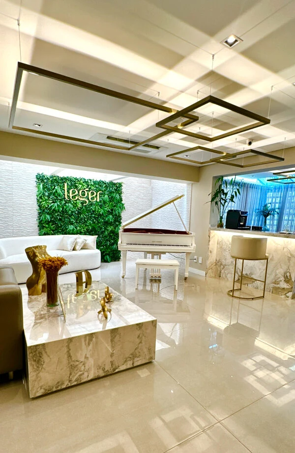 Lounge da Clínica Leger