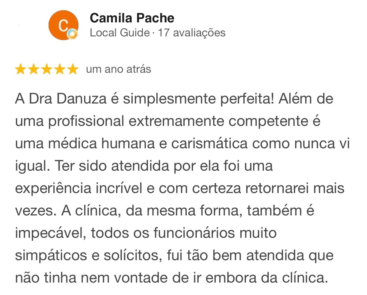 Avaliação Google